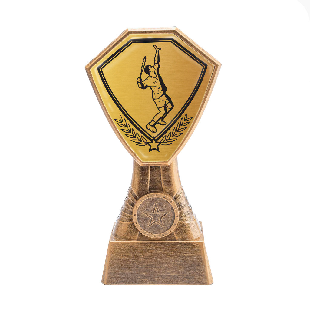 Antique Gold Tennis Plastic Tower