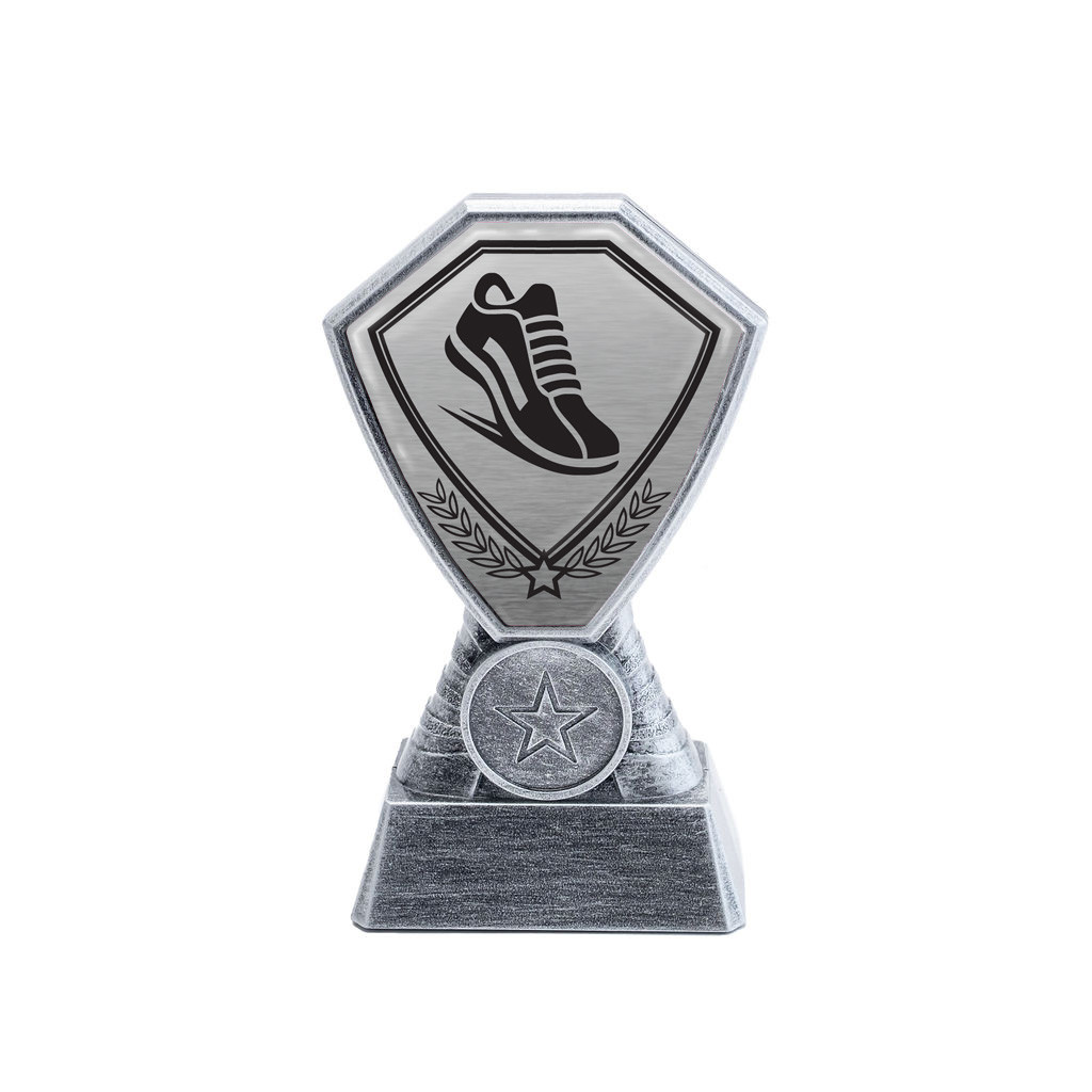 Antique Silver Athletics Plastic Tower