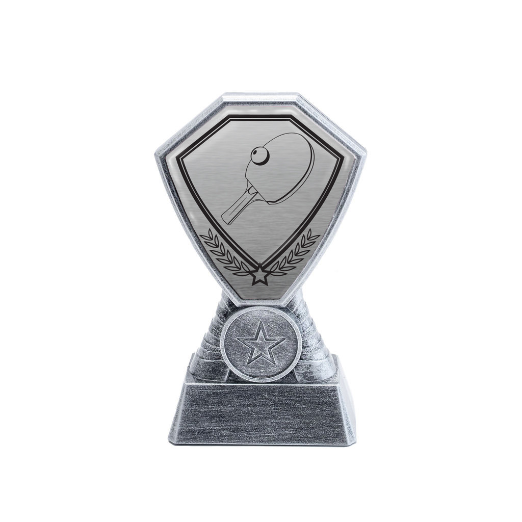 Antique Silver Table Tennis Plastic Tower