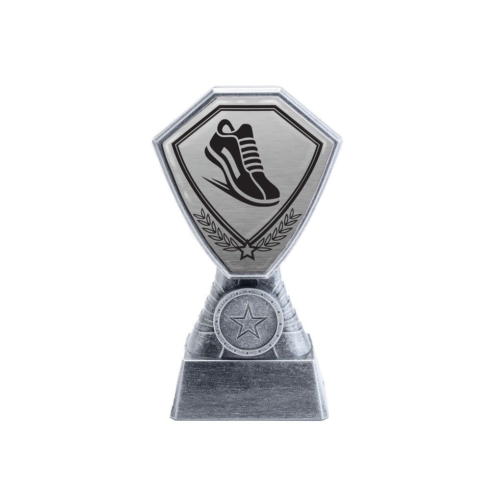 Antique Silver Athletics Plastic Tower