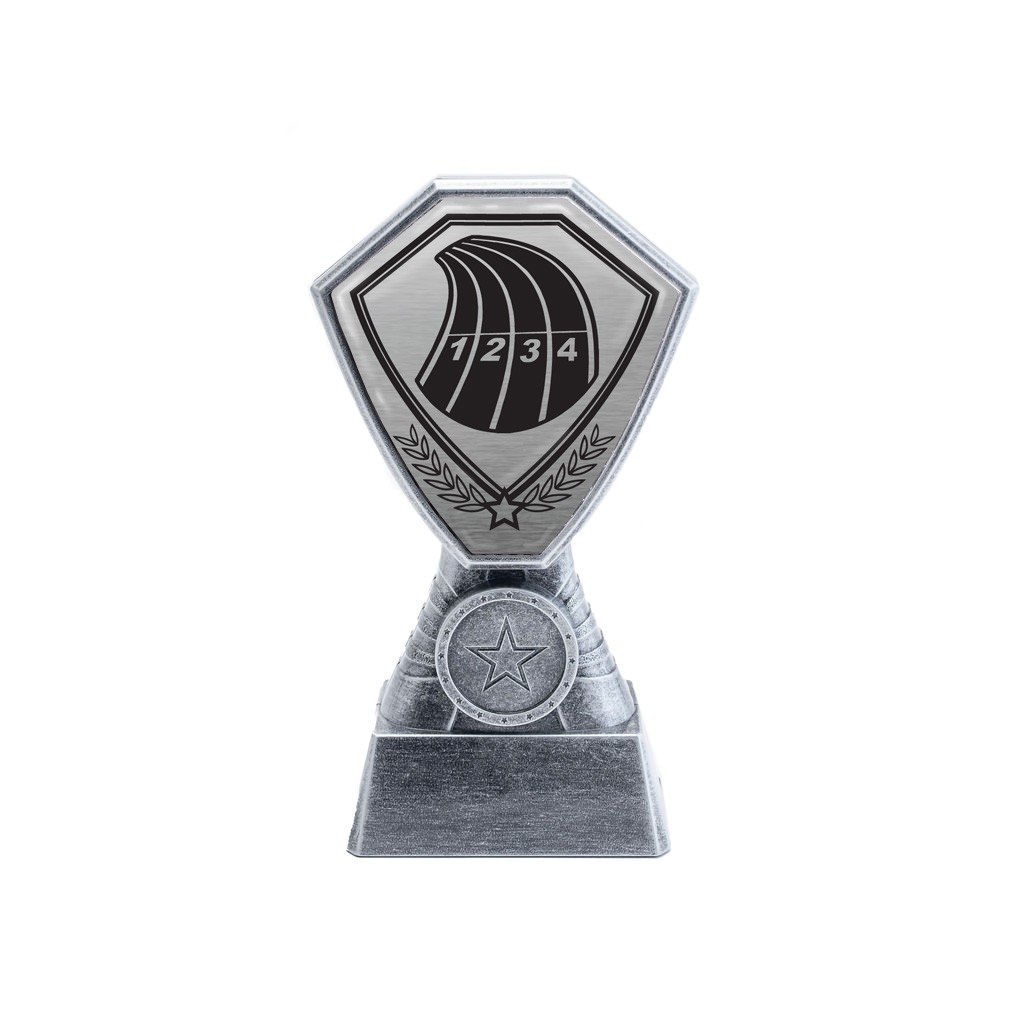 Antique Silver Athletics Plastic Tower