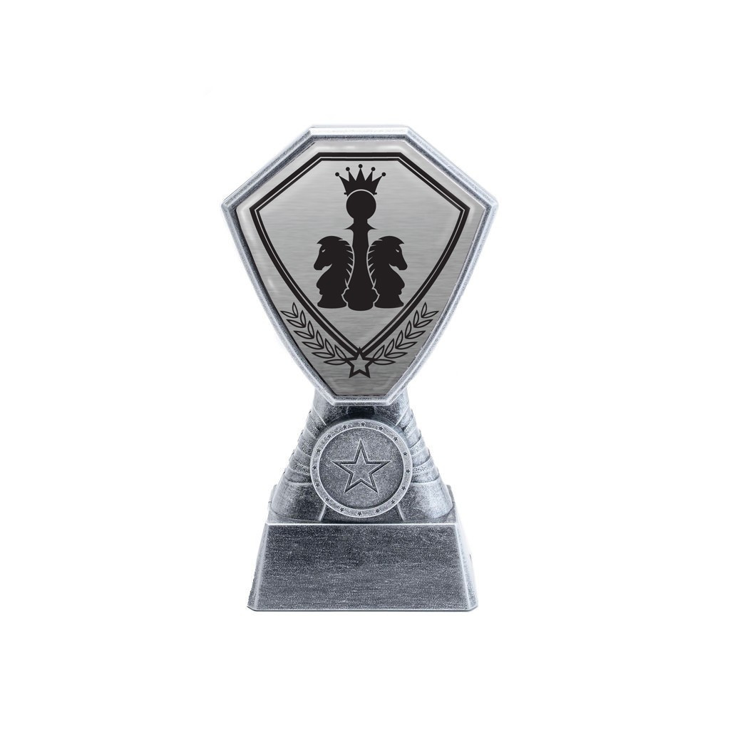 Antique Silver Chess Plastic Tower