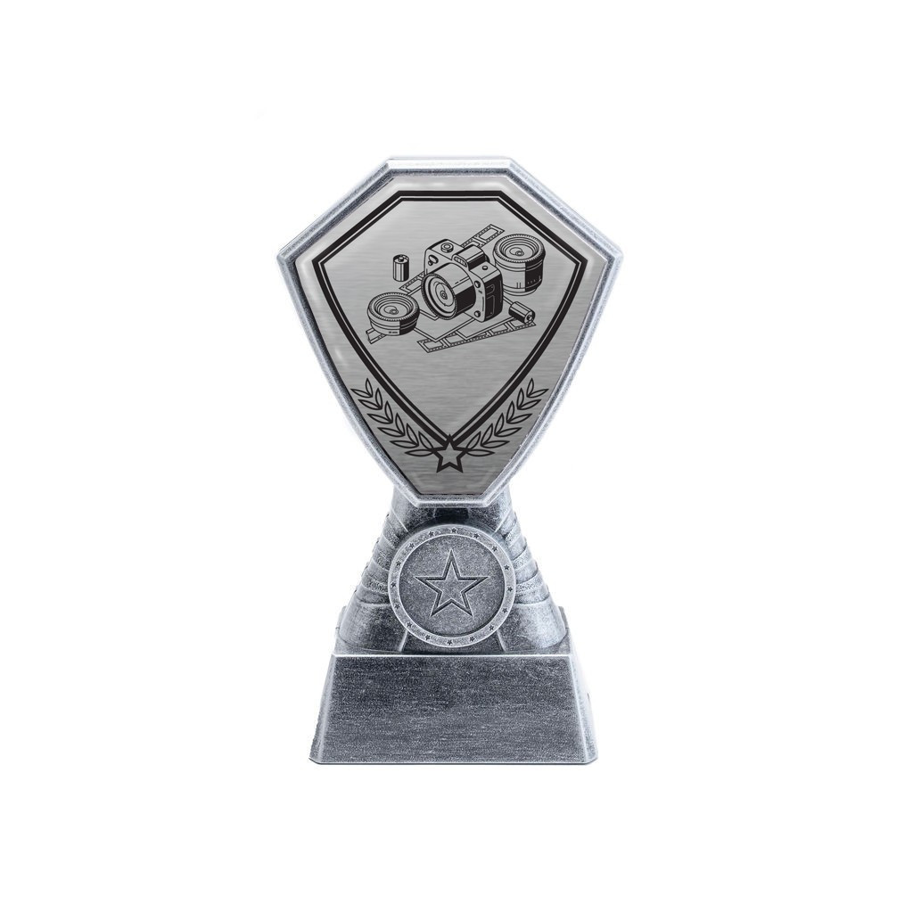 Antique Silver Photography Plastic Tower