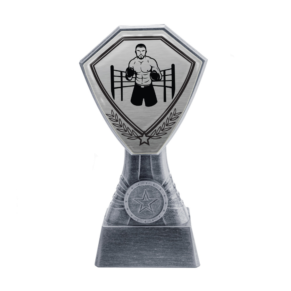 Antique Silver Boxing Plastic Tower