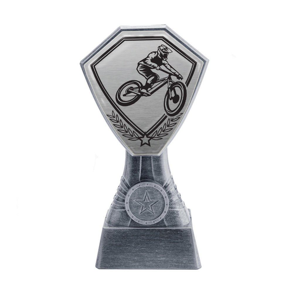 Antique Silver Cycling Plastic Tower