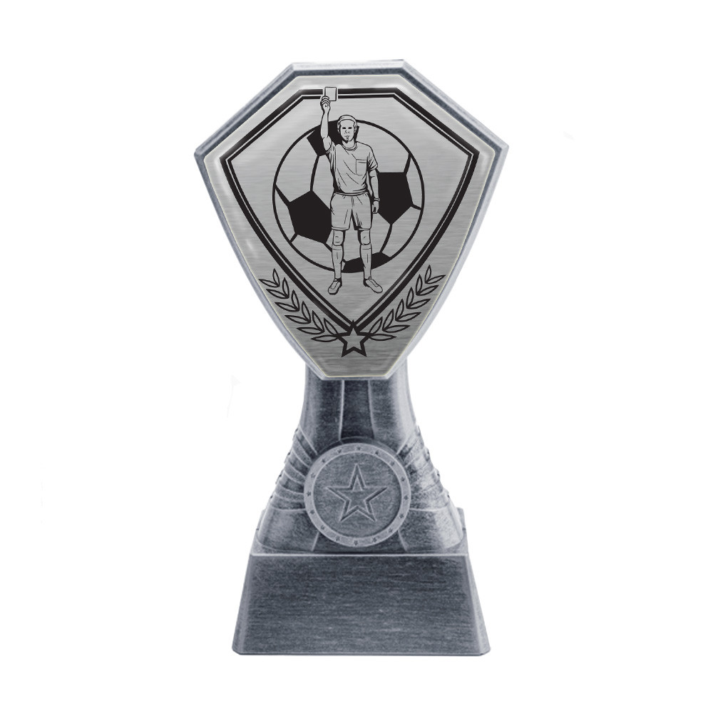 Antique Silver Referee Plastic Tower