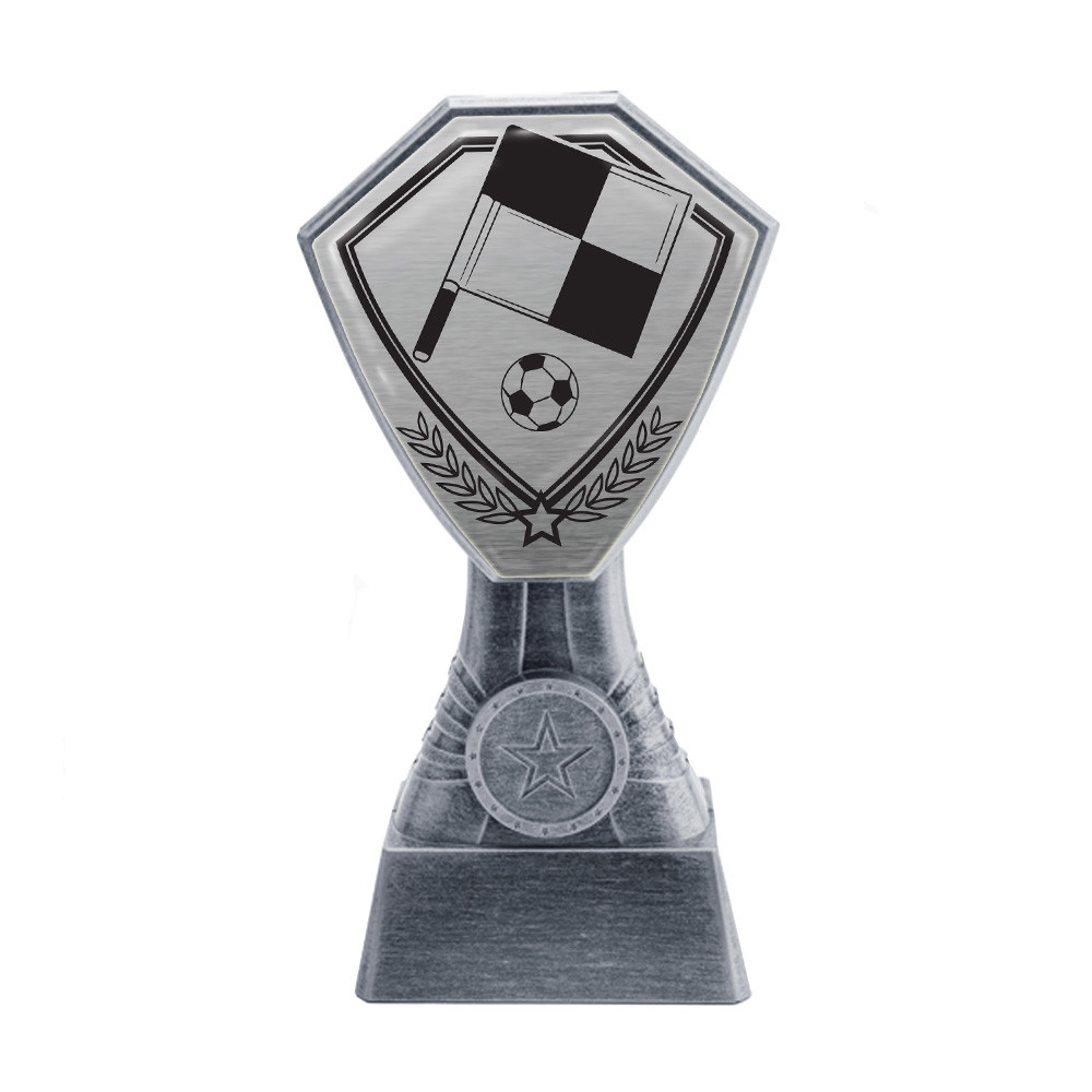 Antique Silver Referee Plastic Tower