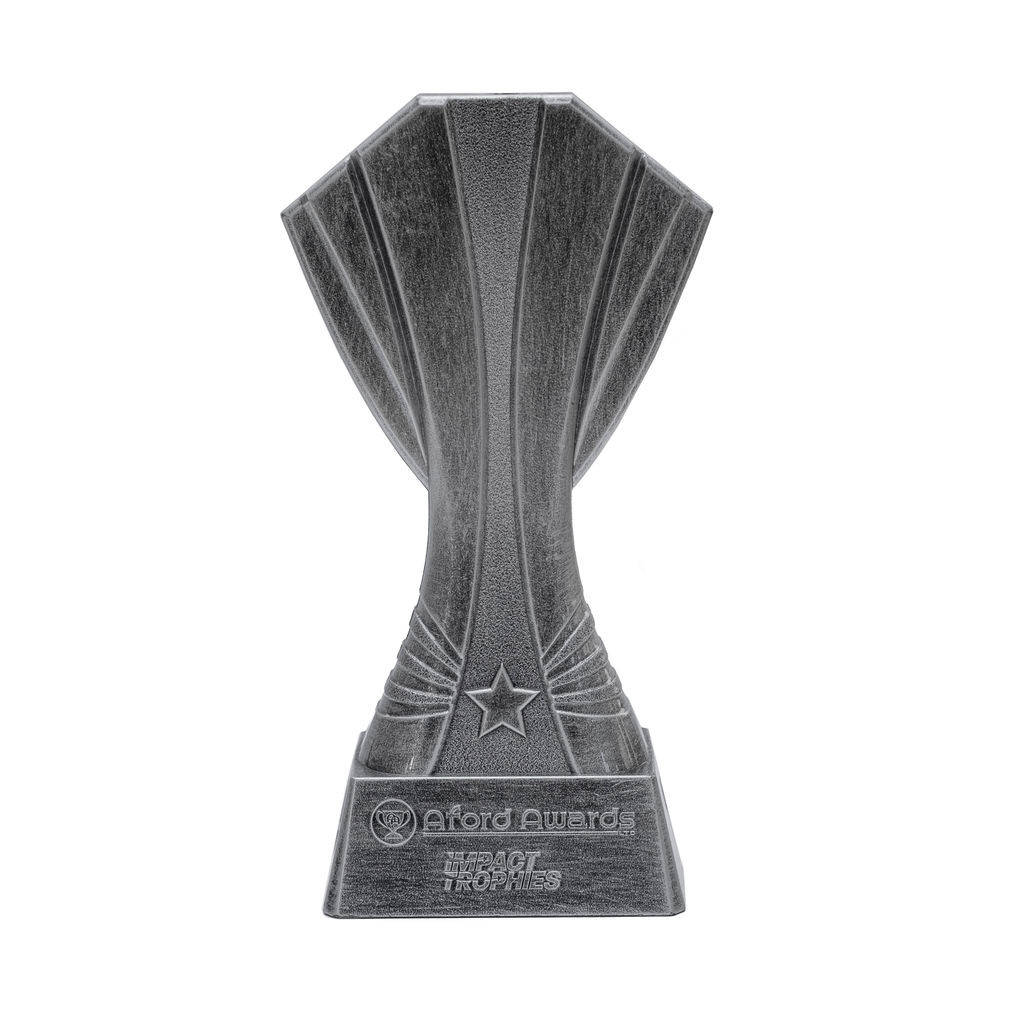Antique Silver Hockey Plastic Tower