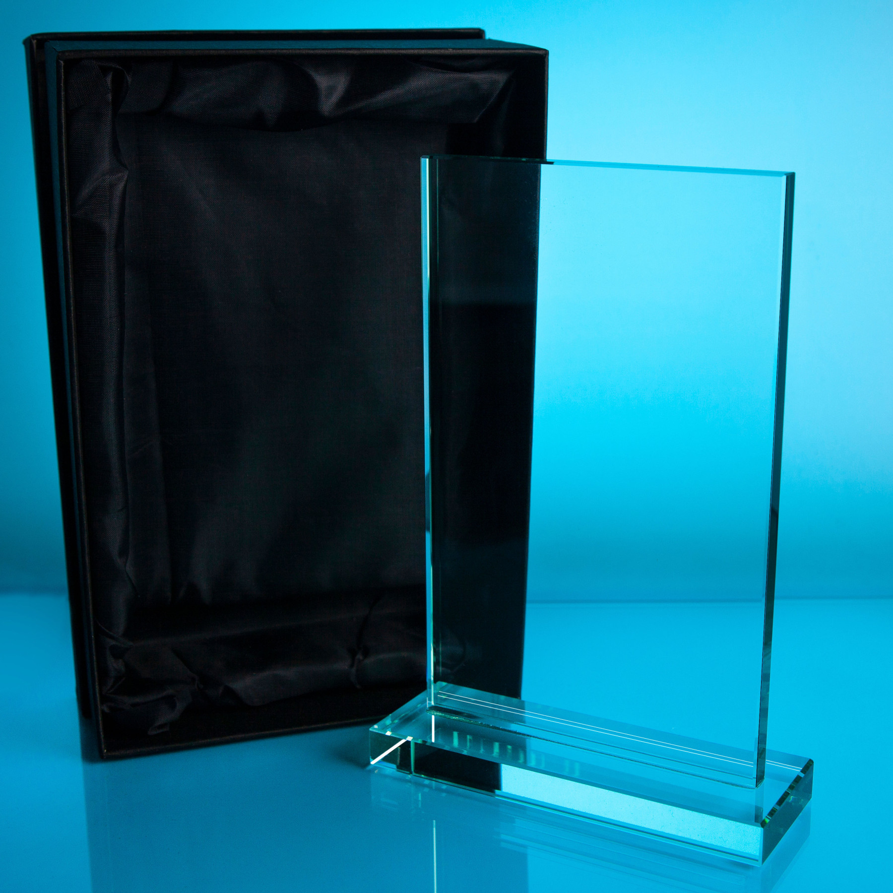 Rectangular Flat Glass Trophy