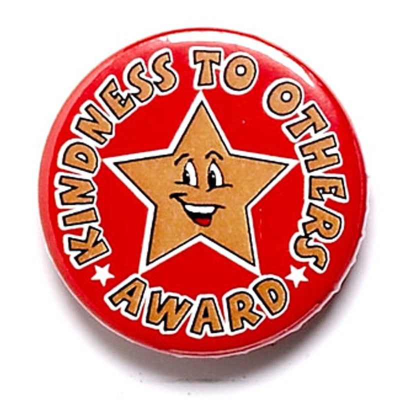 Kindness To Others Button Badge