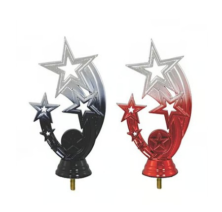 Shooting Stars Topper - Black or Red