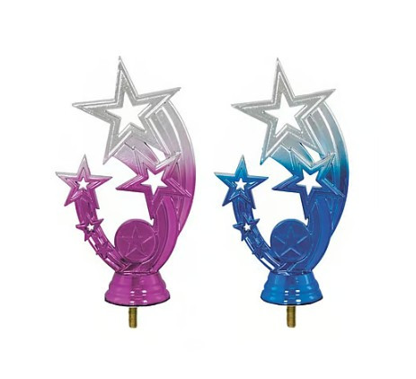 Shooting Stars Topper - Pink or Blue