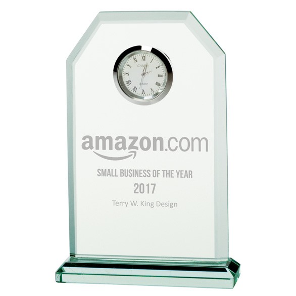 Jade Vitoria Crystal Clock