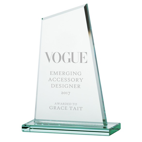 Jade Vanquish Crystal Award