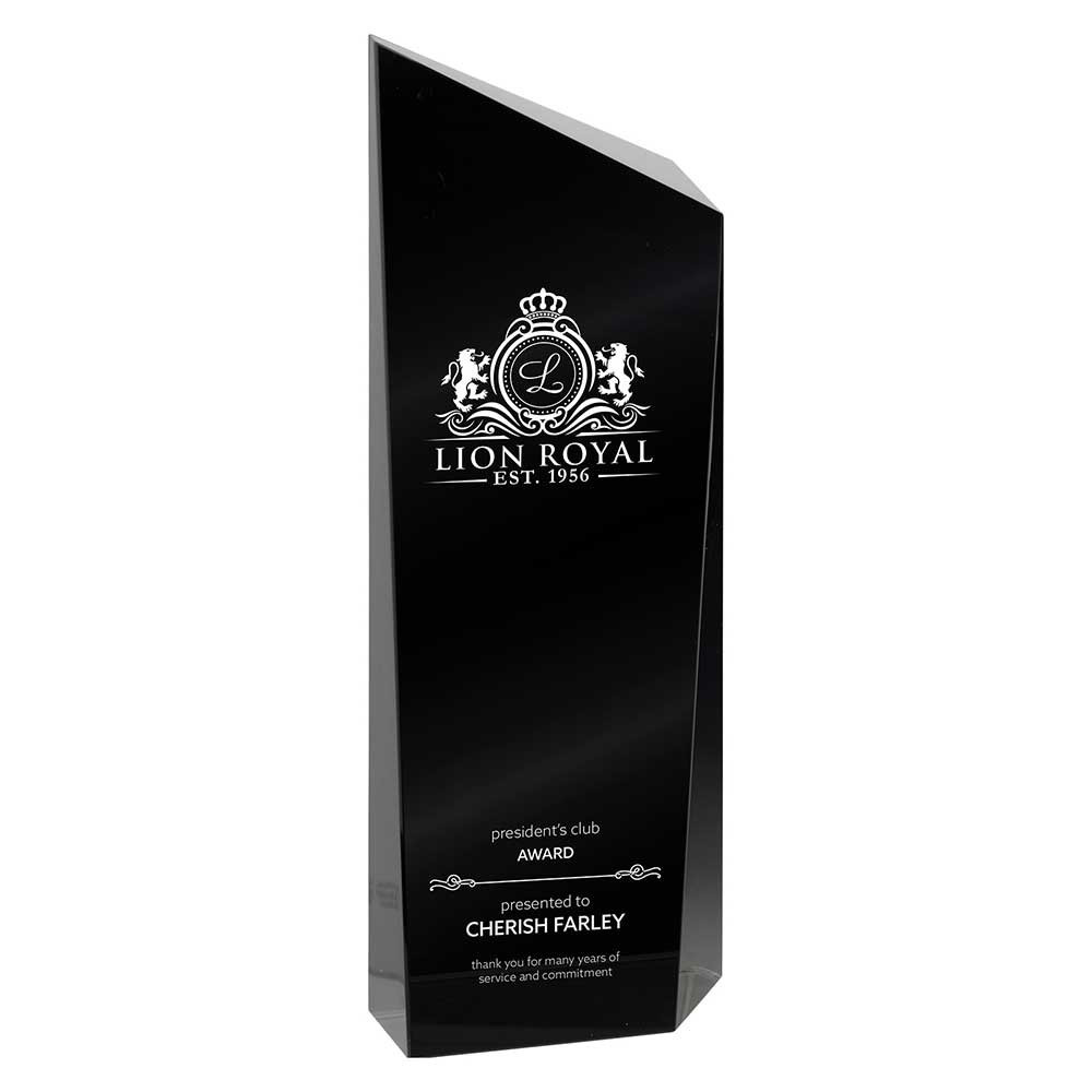 Glacier Peak Glass Award Black