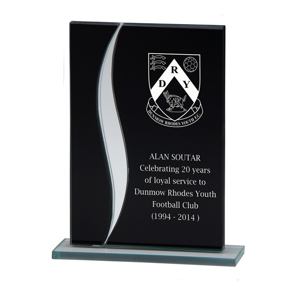 Spirit Fury Black Mirror Glass Award