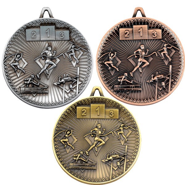 Athletics Deluxe Medal 60mm