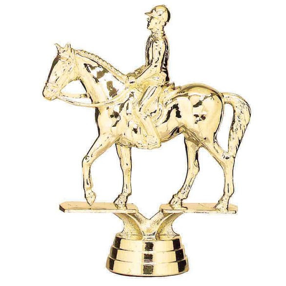 Equestrian Figure Topper