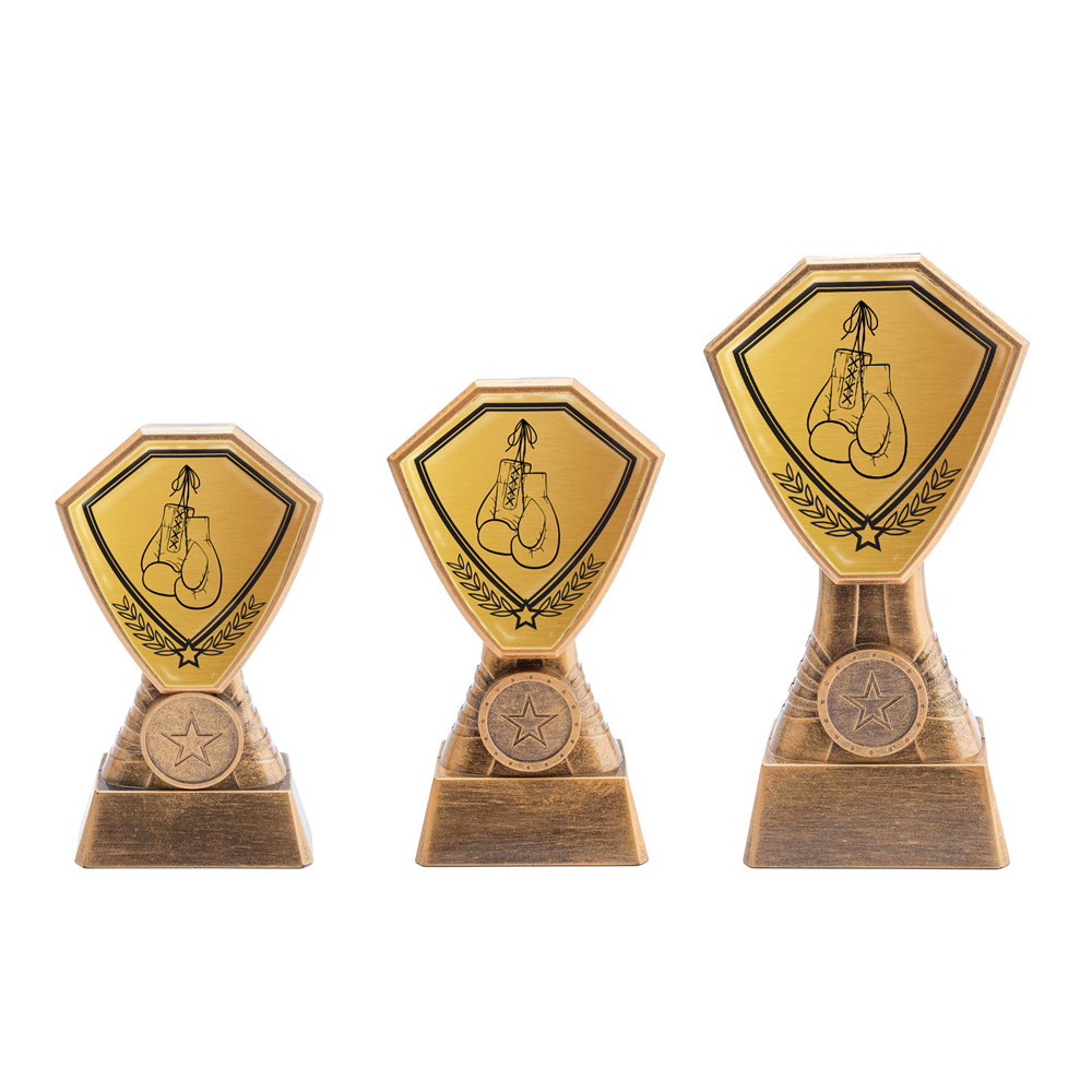 Antique Gold Boxing Plastic Tower