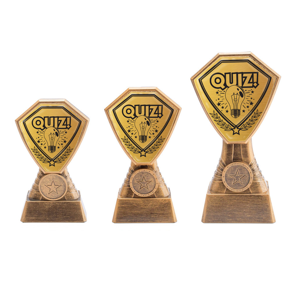Antique Gold Quiz Plastic Tower