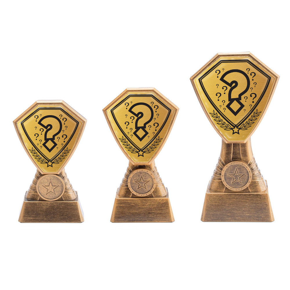 Antique Gold Quiz Plastic Tower