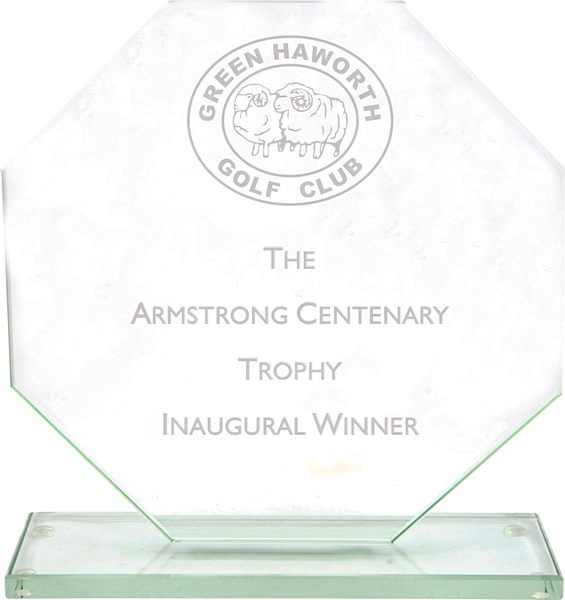 Octagon Glass Award
