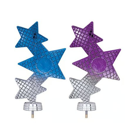 Trinity Star Topper - Blue or Purple