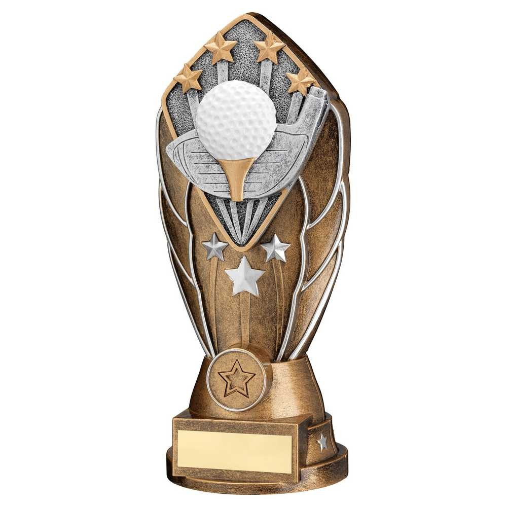 Bronze/Silver Diamond Column with Golf Disc