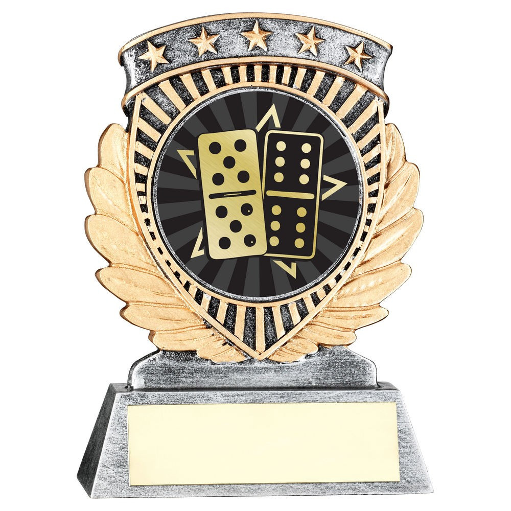 5 Star Holder with Dominoes Insert
