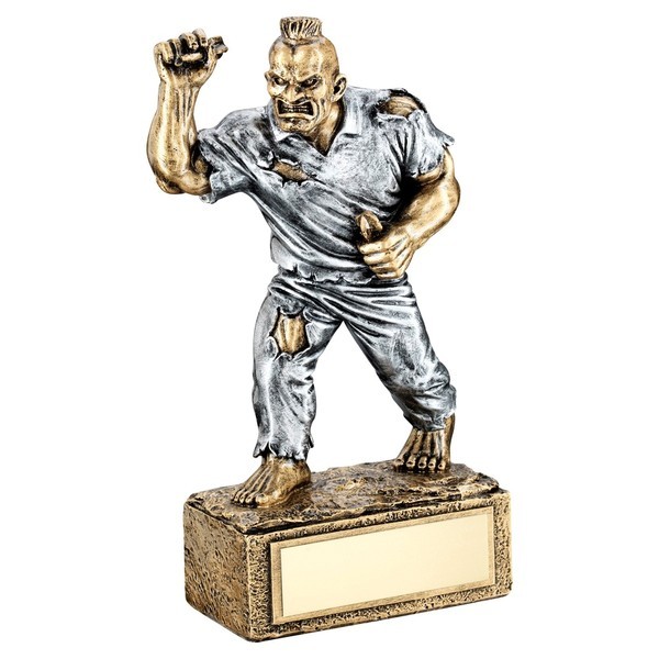 Bronze / Pewter Darts 'Beast' Figure Trophy