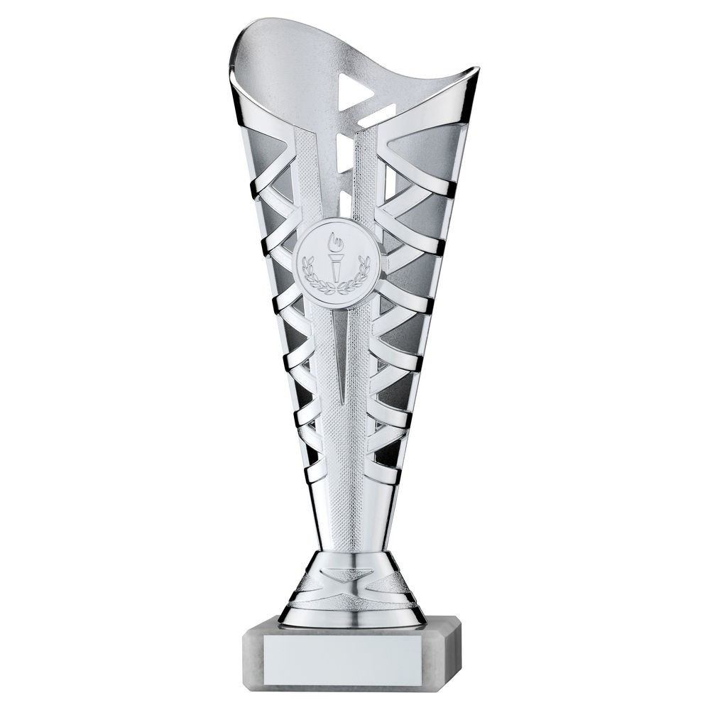 Silver Plastic Titan Cup on Marble Base