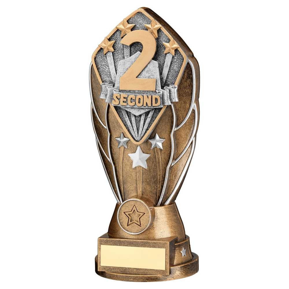 Bronze/Silver Diamond Column with '2nd' Disc