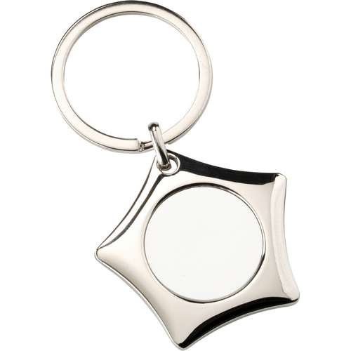 Metal Keyring - Star