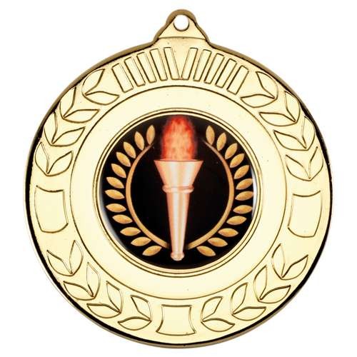 Wreath Medal - 2 inch