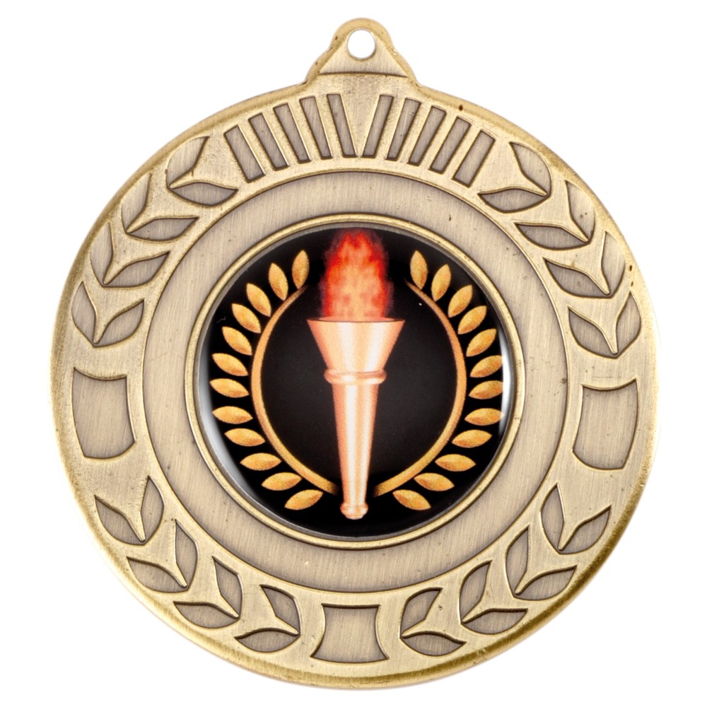 Wreath Medal - 2 inch
