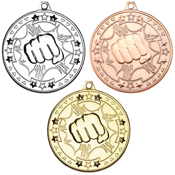 Martial Arts 'Tri Star' Medal