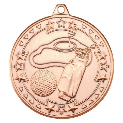 Golf 'Tri Star' Medal 