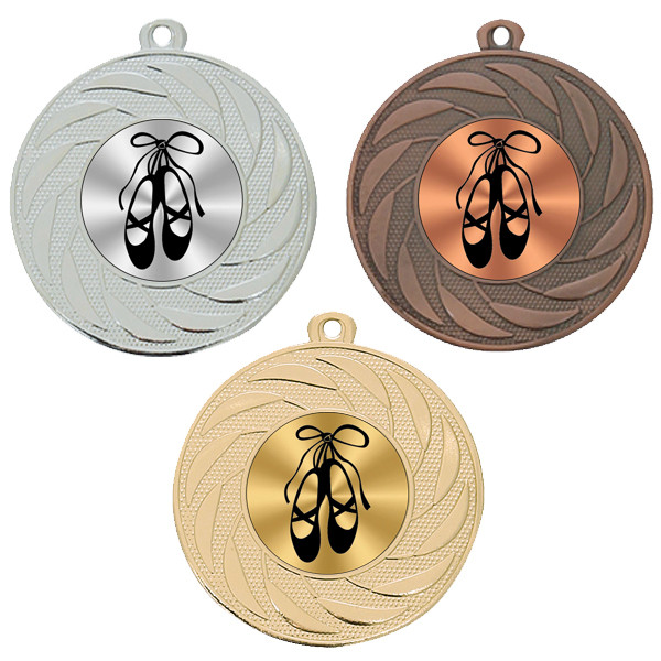 Ballet 50mm Medal
