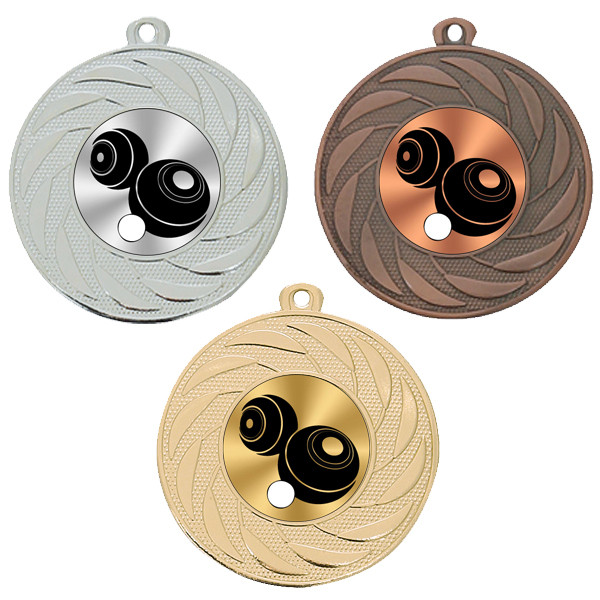 Bowls 50mm Medal