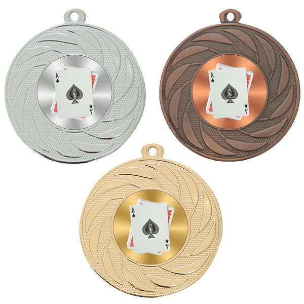 Cards 50mm Medal