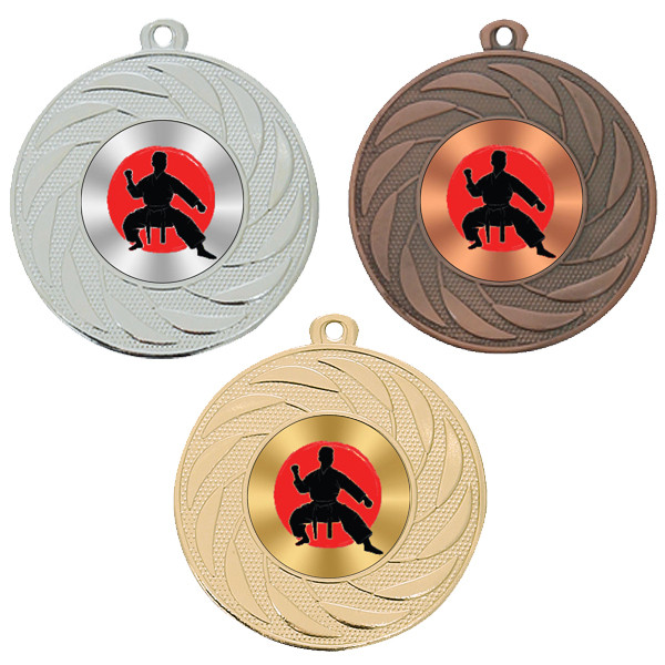 Martial Arts 50mm Medal