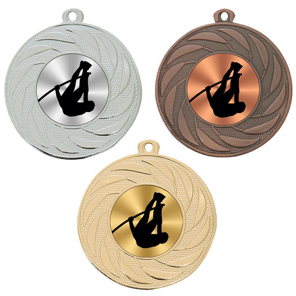 Pole Vault 50mm Medal