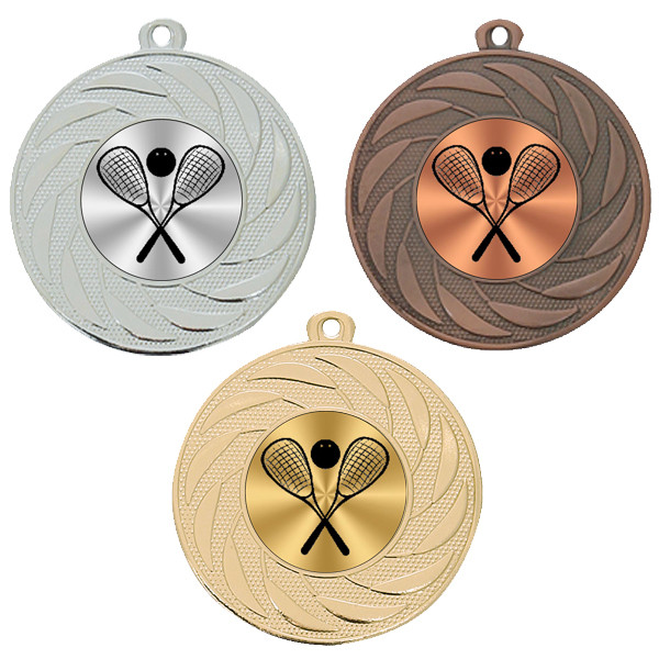 Squash 50mm Medal