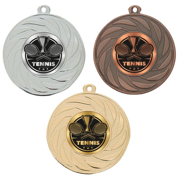 Tennis 50mm Medal