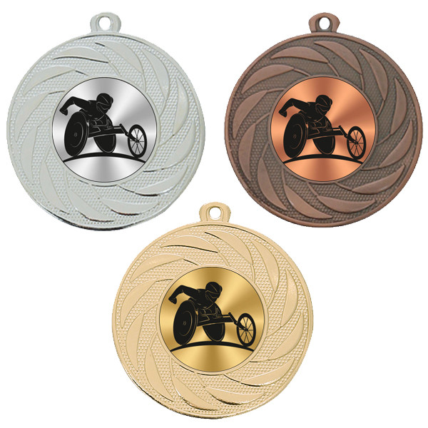 Wheelchair Sports 50mm Medal