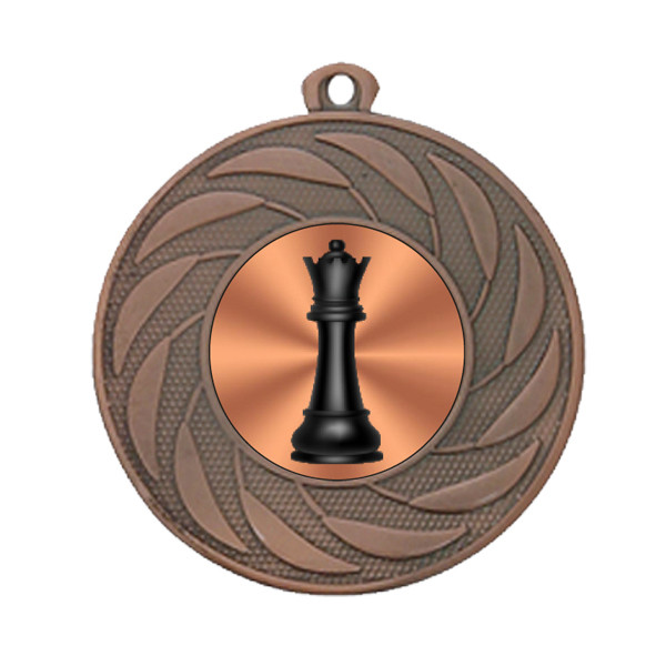Chess 50mm Medal