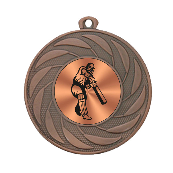 Cricket 50mm Medal