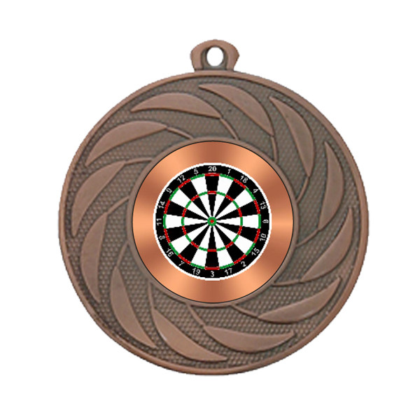 Darts 50mm Medal