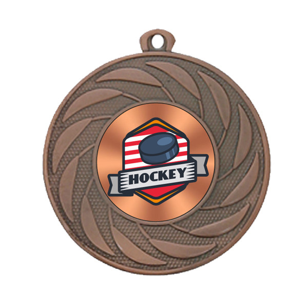 Hockey 50mm Medal