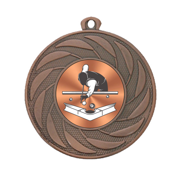Pool 50mm Medal